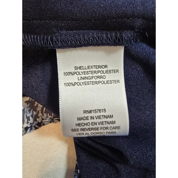 Tahari tiered floral midi dress sleeveless Fully lined lightweight size M - Picture 5 of 15